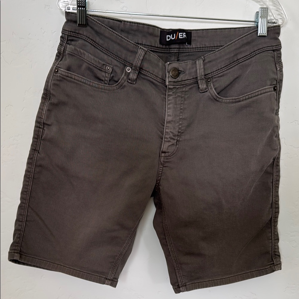 DUER No Sweat Men's Gray Shorts